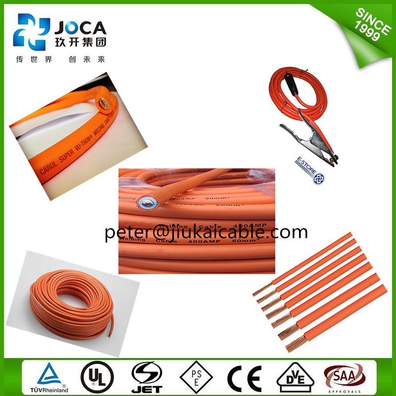 China OEM Factory High Quality Rubber Flexible Welding Cable