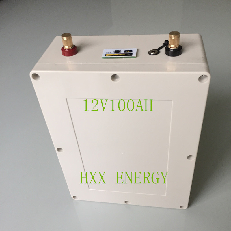 12V 50ah Rechargeable Lithium Battery with USB and LED Lamp