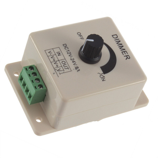 8A LED Knob-Operated Dimmer Switch