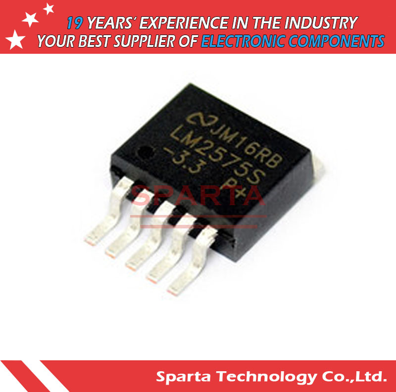 Lm2575s-3.3 Lm2575 3.3V 1A Step-Down Voltage Regulator Transistor