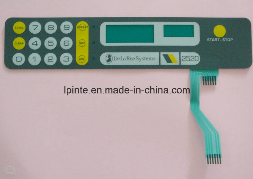 Nameplate Overlay Touch Panel for Electric Switch