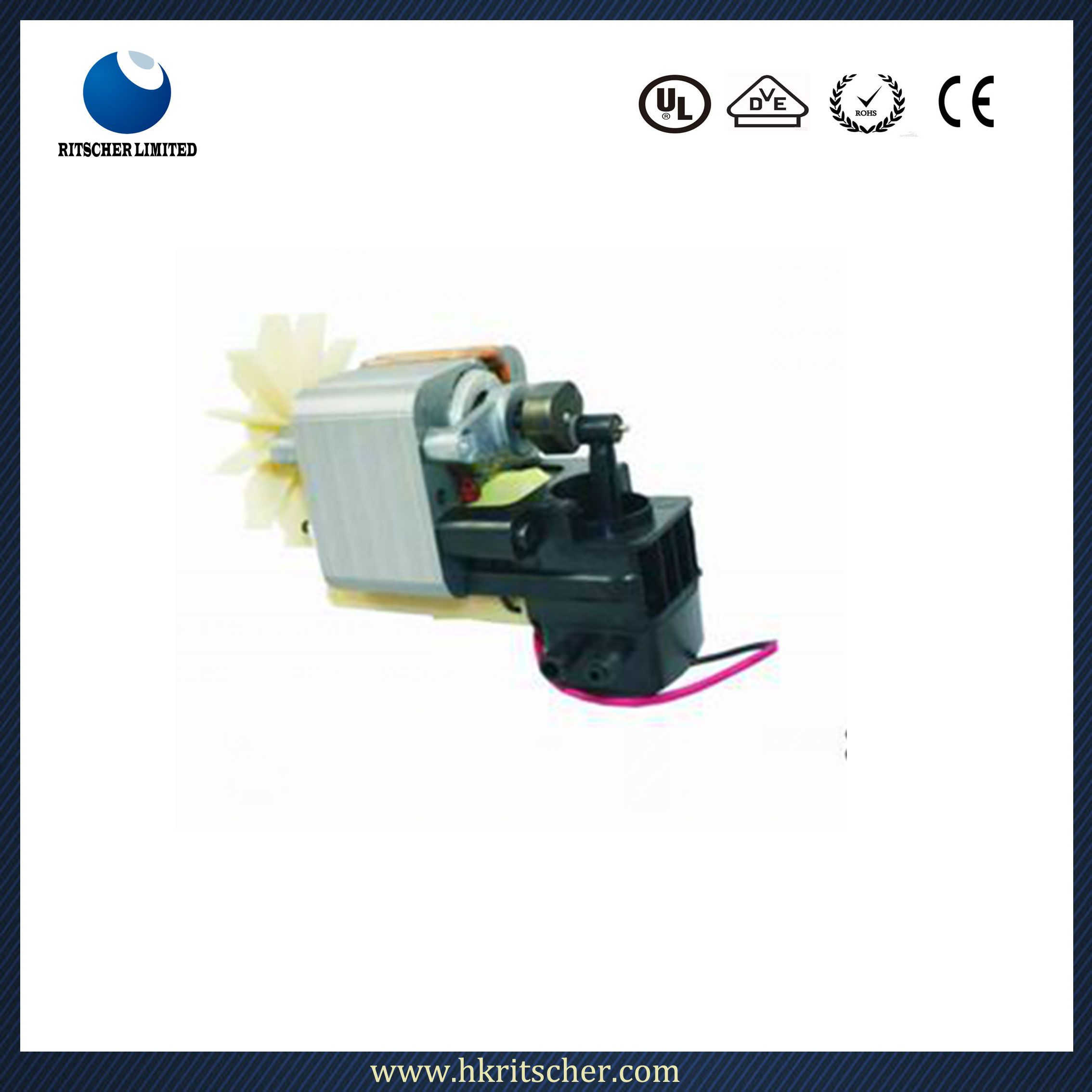 78W Steam Electrical Heater Shaded Pole Small Motor for Nebulizer
