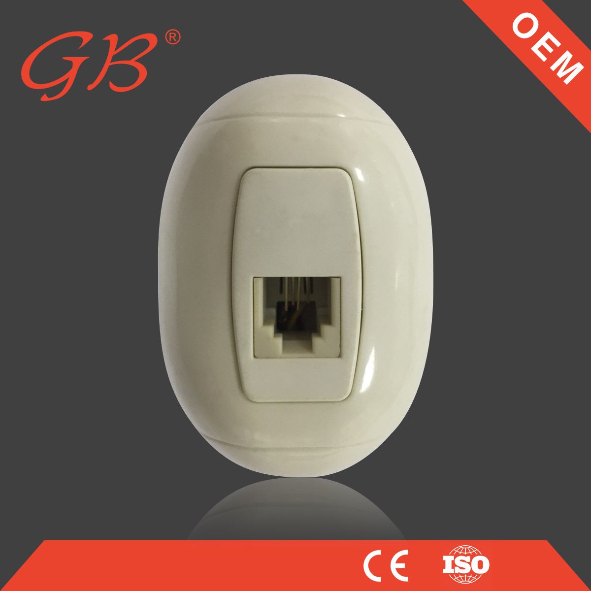 Hot Sale South American Tel Socket Wall Socket