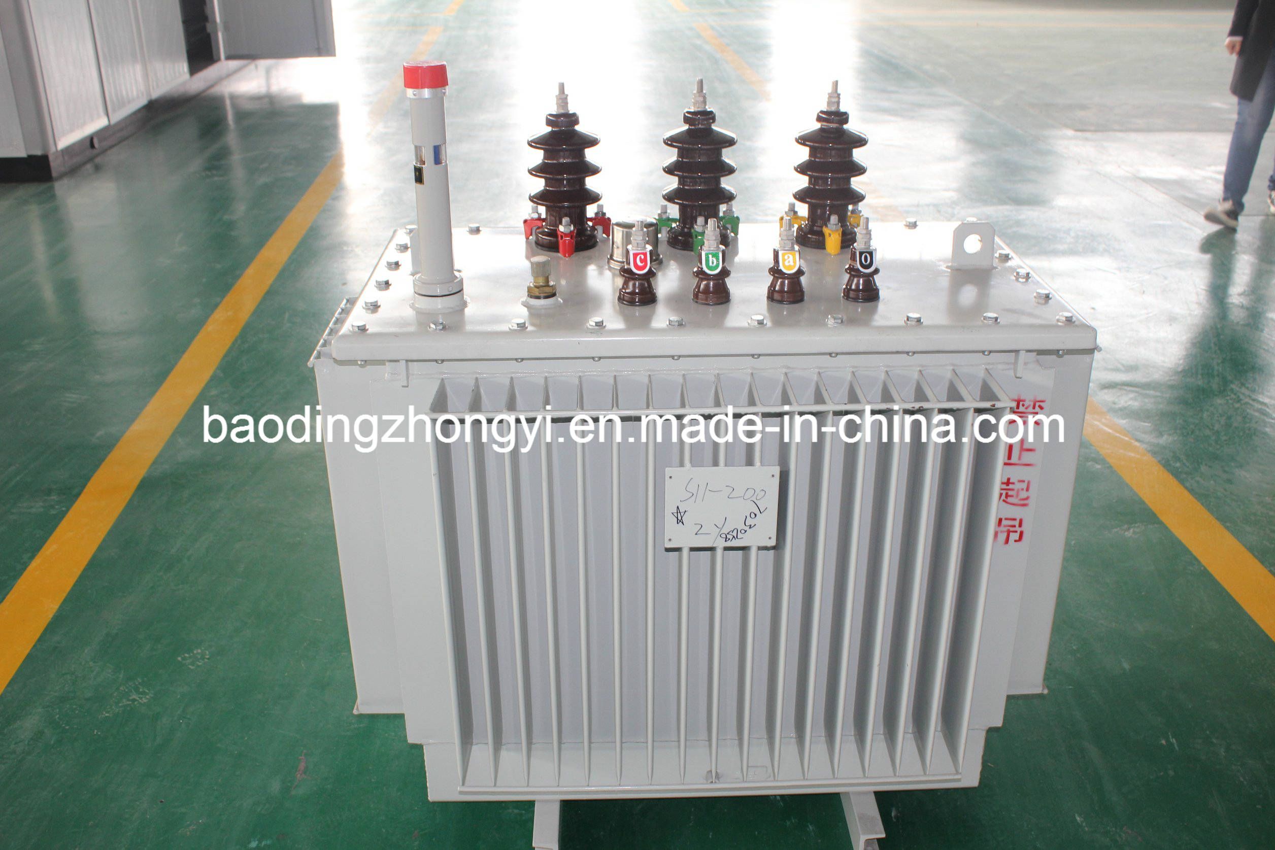 S11 Series 100 kVA 10kv Non-Escitation Regulating Electrical Transformer