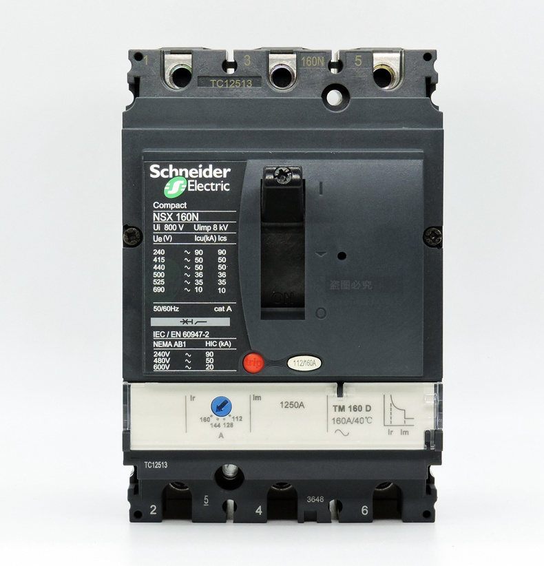 High Quality 3 Pole Nsx 160A Mould Case Circuit Breaker MCCB