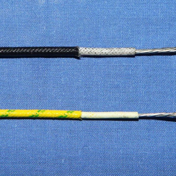 Silicone Rubber Insulated Fiberglass Braid Wire
