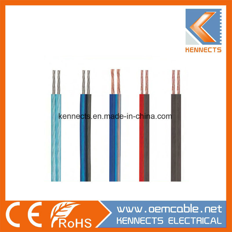 Frosted Colored Transparent Speaker Wire Couple Wire Two Core Wire
