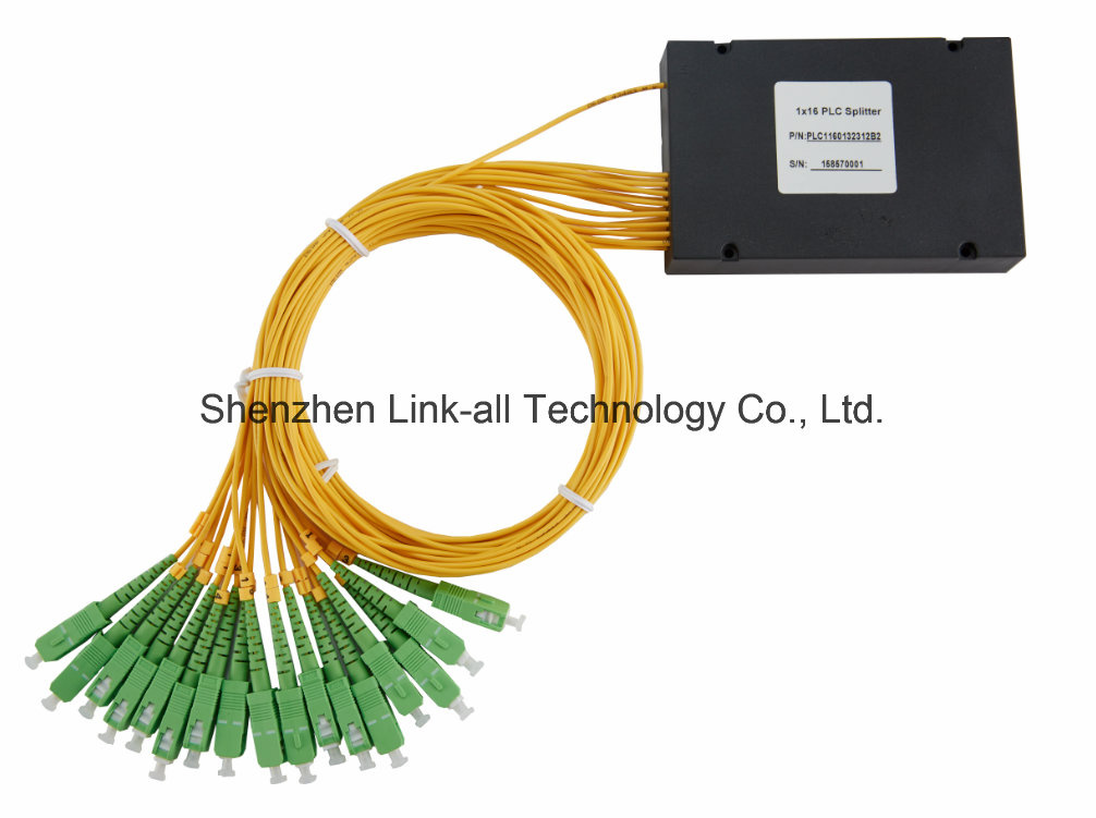 1X16 Fiber Optical Modular PLC Splitter