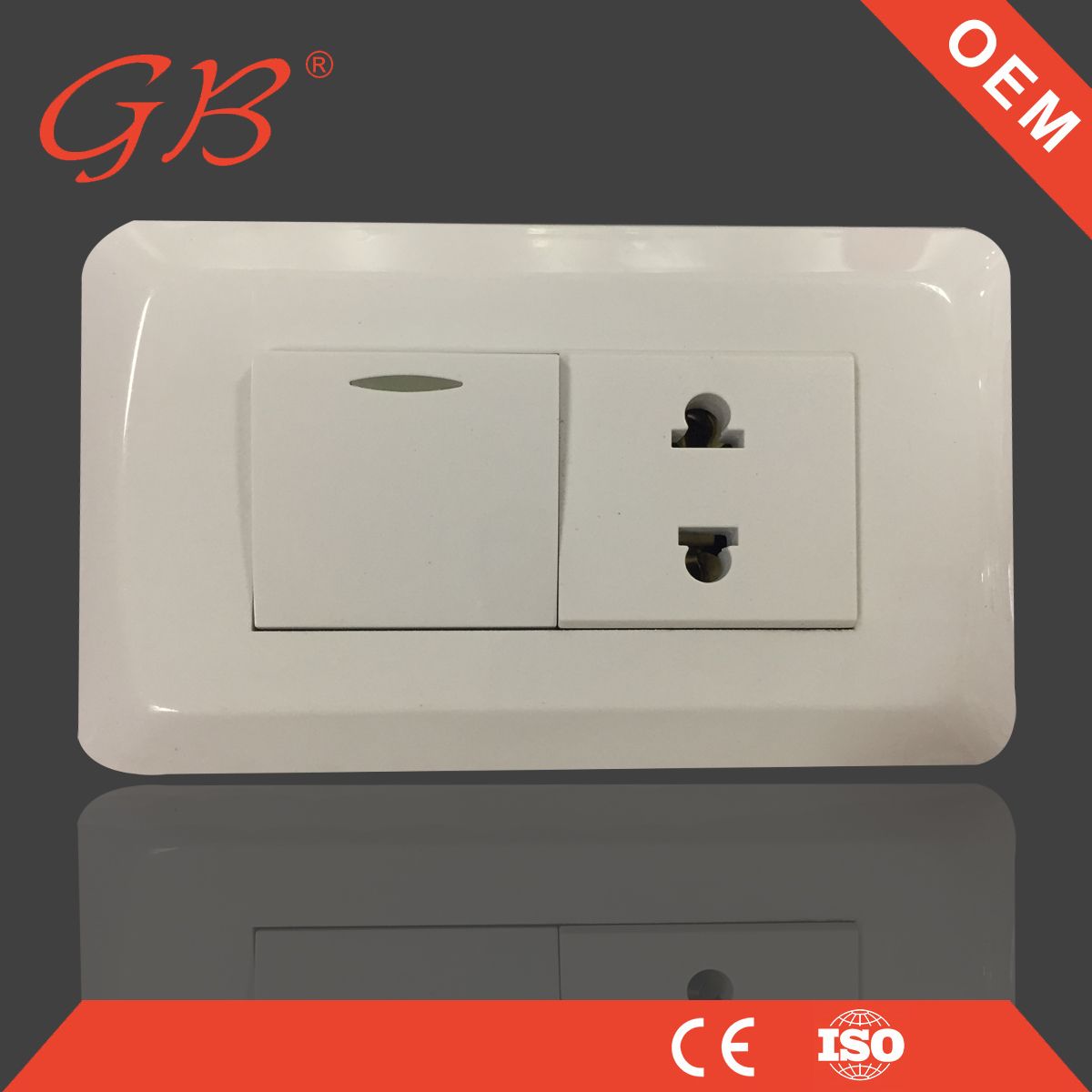 Electrical Wall Socket Switch South American Wall Socket
