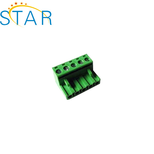 5.0mm PCB Mount Type Green Terminal Block
