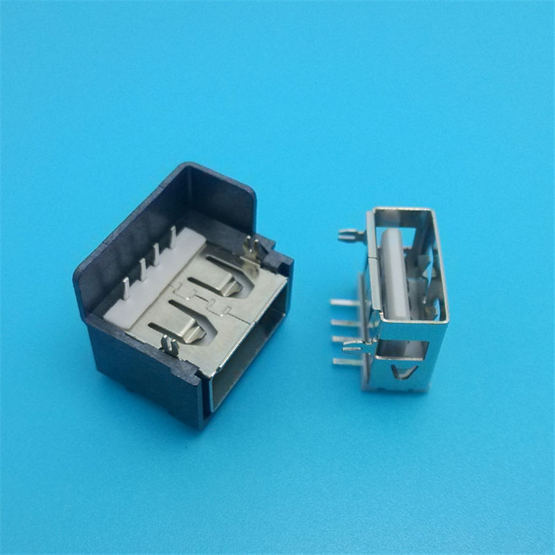 Single Crimping Cellphone Dedicated USB Charger Port Connector