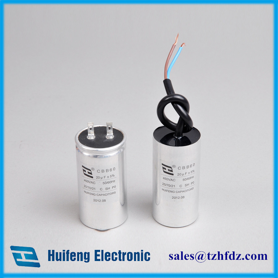 Cbb60 Motor Run Capacitor