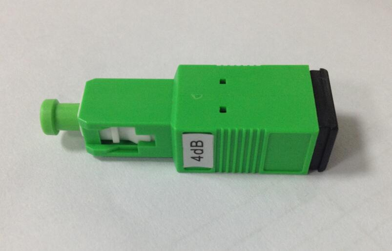 Sc/APC Plug-in Type Plastic Housing Fiber Optic Attenuator