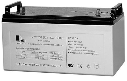 6FM120 Gel Lead Acid Battery for Solar System
