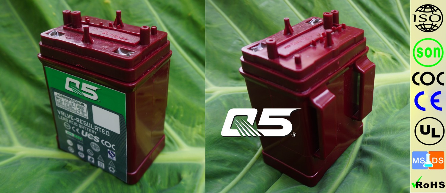 ODM 6V4.5AH, VRLA, Emergency Light, Miner's Lamp Battery Customer customization