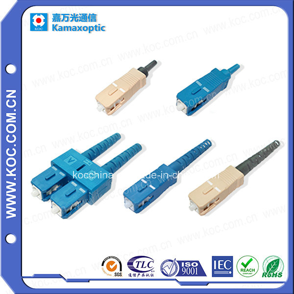 Sc Sm or mm Fiber Optic Connector