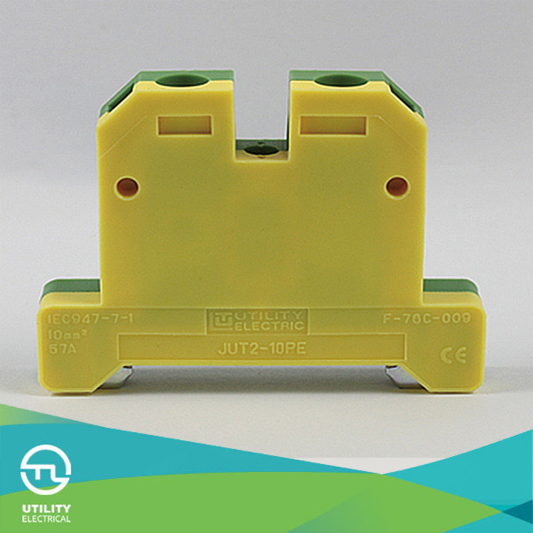 Phoenix Contact Terminal Blocks Jut2-10PE Earth DIN-Rail