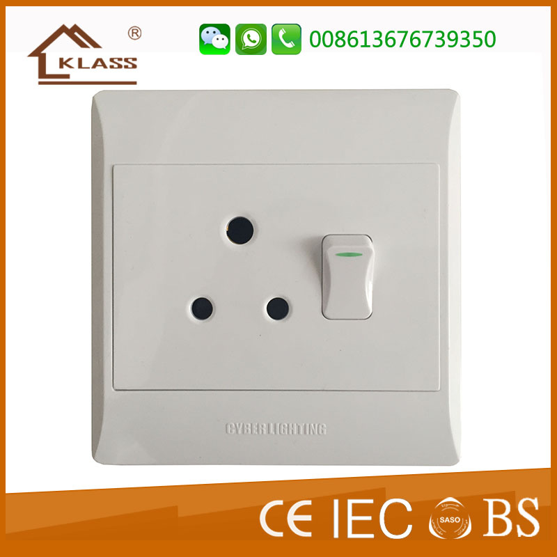 Professional Factory Supply New South Africa Wall Switch and Socket