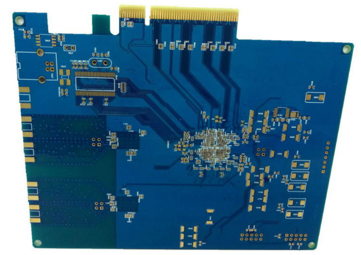 1.6mm 8 Layer Gold Finger PCB Board for Electronics Components
