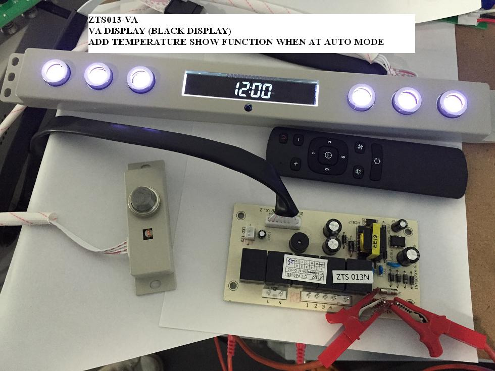 Range Hood Touch Control Switch with Va Display, Board for Cooker Hood
