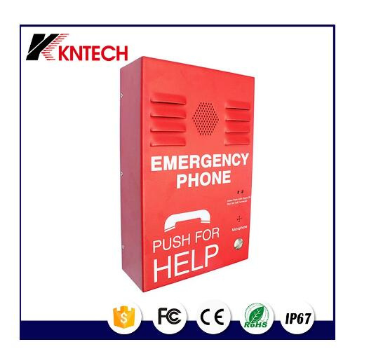 Auto Dail Emergency Intercom Vandal Resistant Weatherproof Help Point Telephone