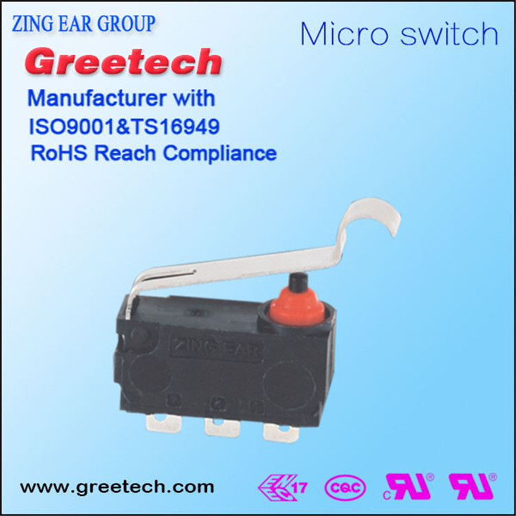 UL cUL ENEC 3A 250V Sensitive Micro Switch IP67