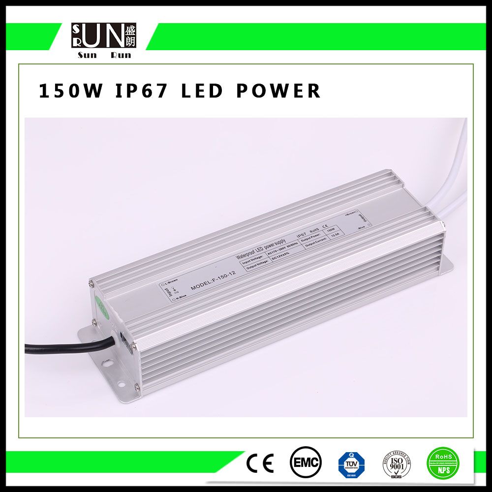 150W Constant Voltage IP65 IP67 24V Waterproof LED Power Supply