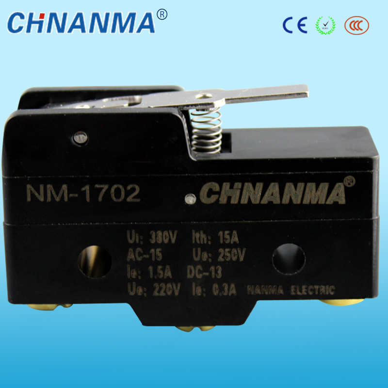 Nm-1702 250VAC 10A Roller Lever Micro Limit Switch