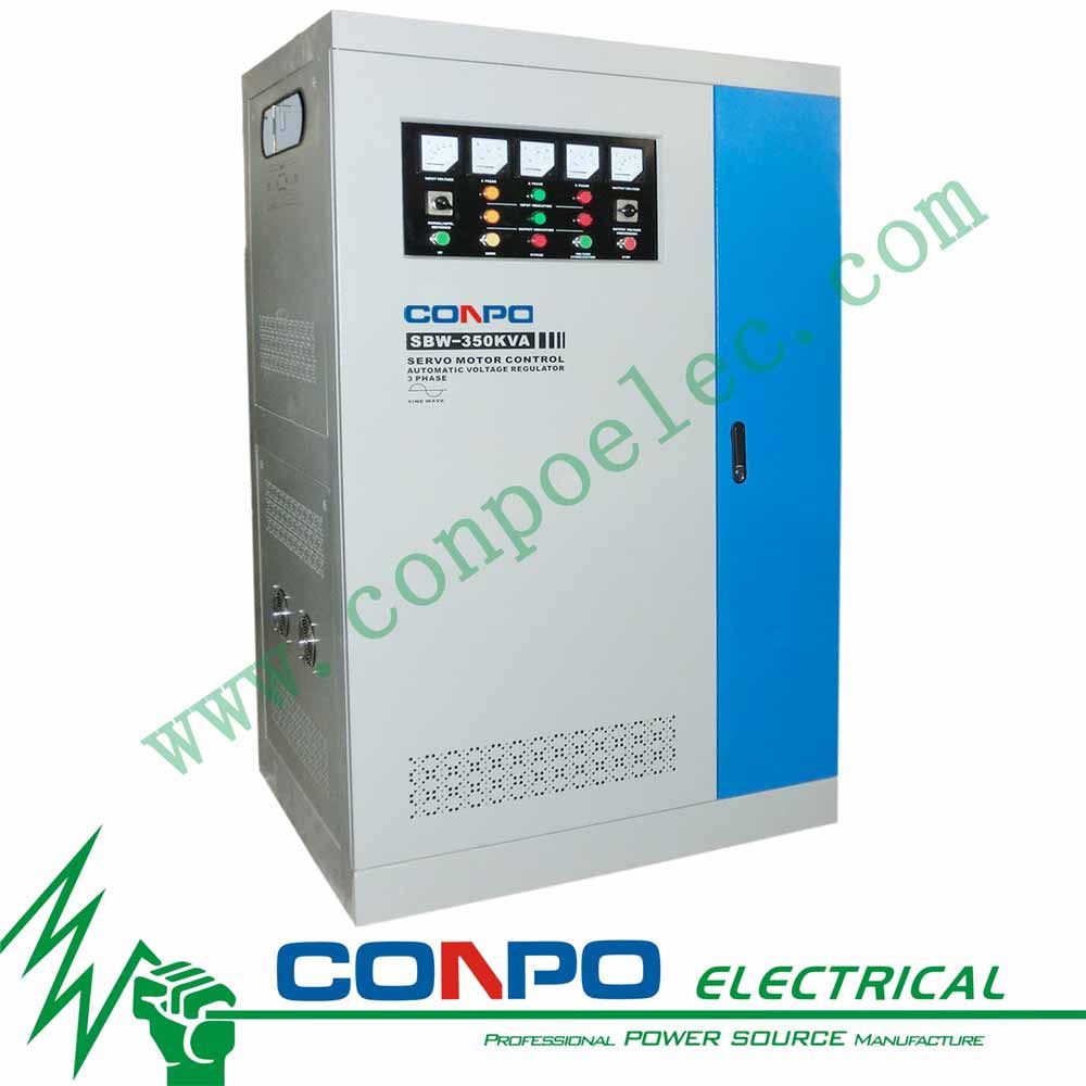 SBW-350kVA Full-Auotmatic Compensated Voltage Stabilizer/Regulator