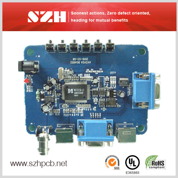 2.4mm 1oz HASL Immersion Gold Industry Power PCB PCBA