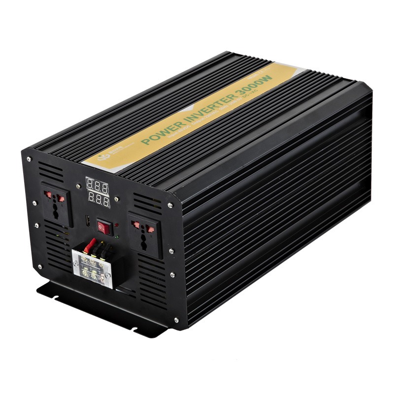 12V 24V 3000W Pure Sine Wave Power Inverter