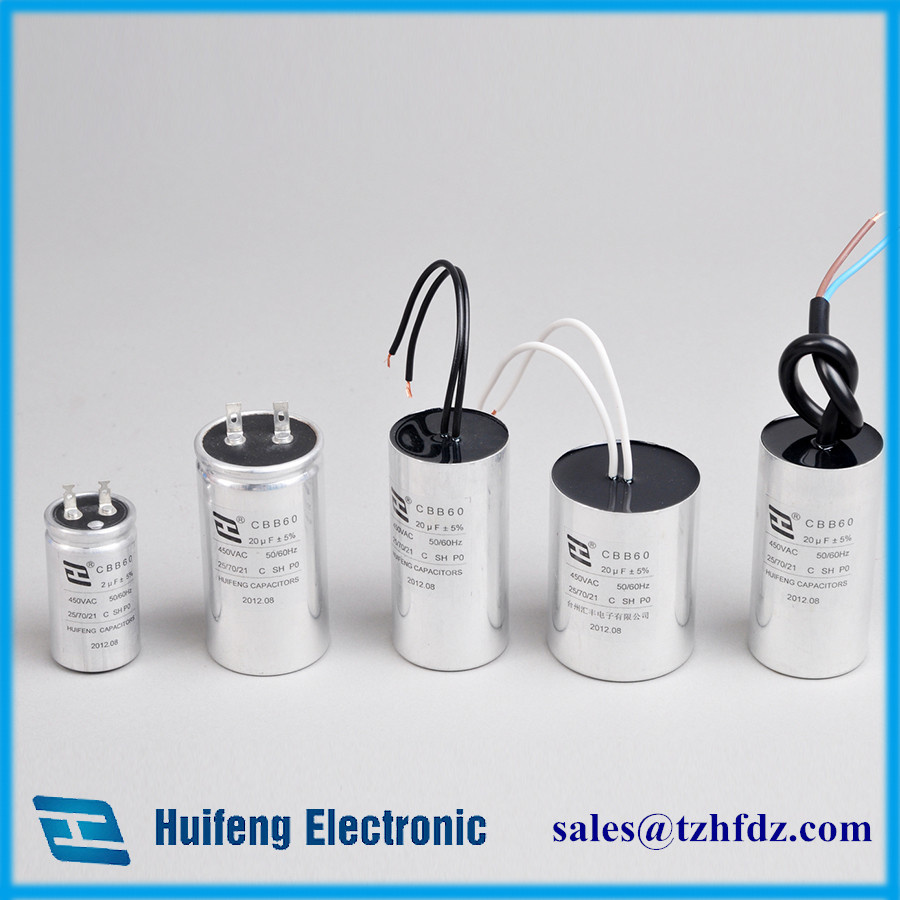 Cbb60 AC Motor Run Capacitor