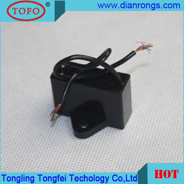 Black AC Motor 220 VAC Cbb61 Fan Capacitor