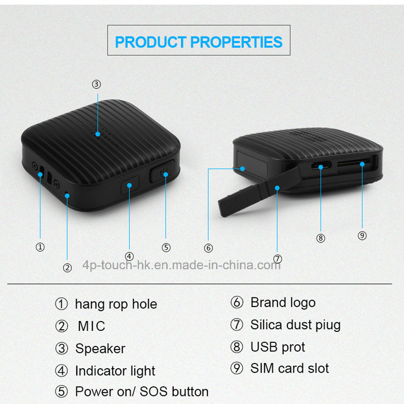 Mini Gadget GPS Tracker for Personal with Real Time (A18)