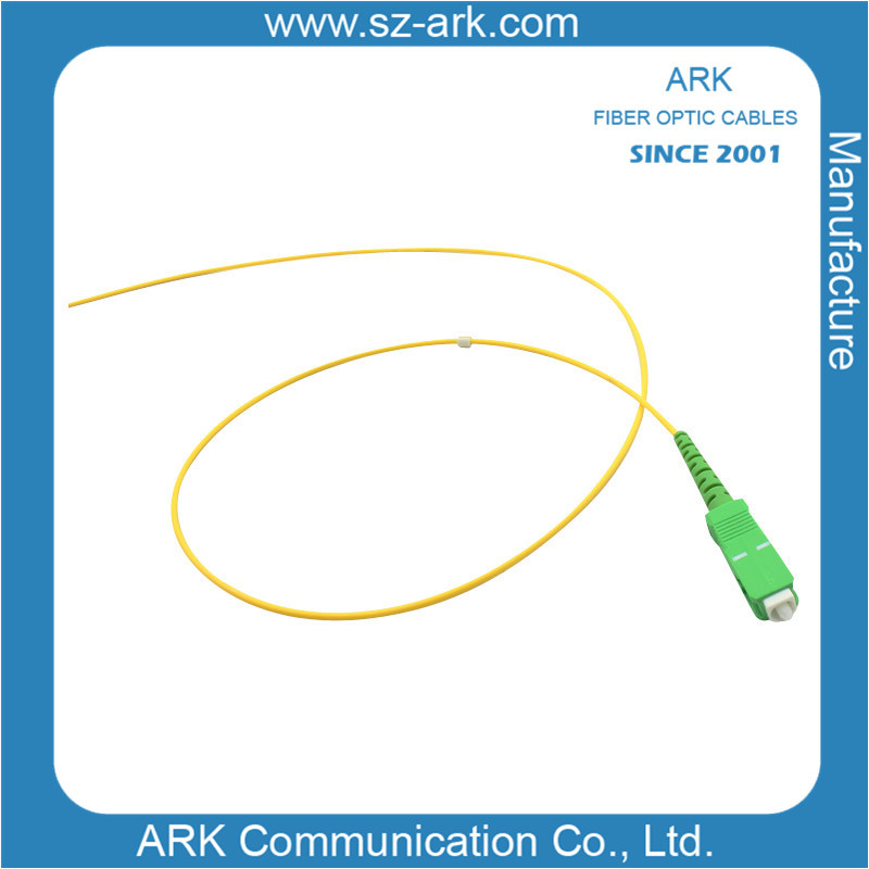 Sc/APC 0.9mm Singlmode Fiber Optic Cable Pigtail