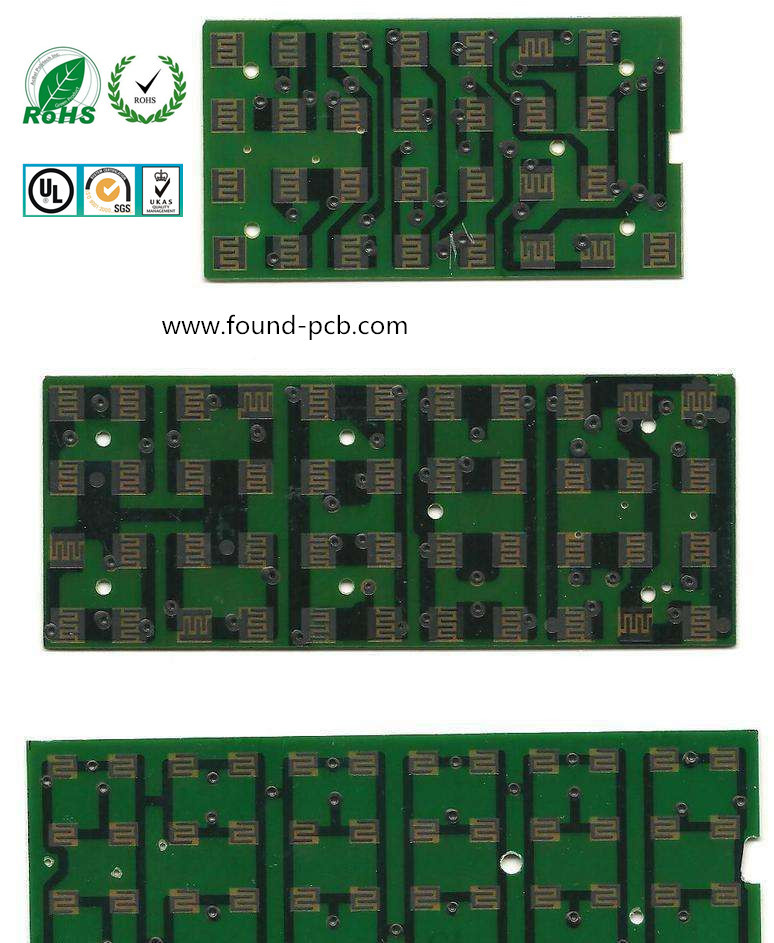 2 Layers Carbon Oil PCB