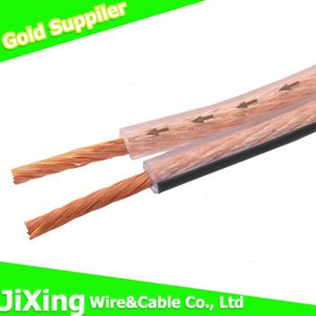 Copper Coated Electrical Speaker Cable 2X0.5mm2