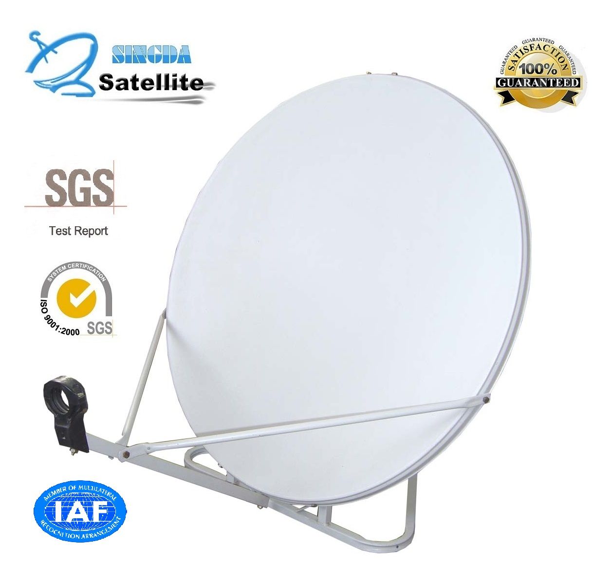 Ku-Band 90cm Offset Satellite Antenna with SGS Certification