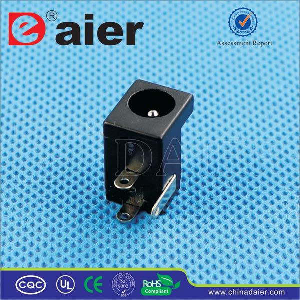 SGS Black 3pin 2.1/2.5mm DC Power Jack