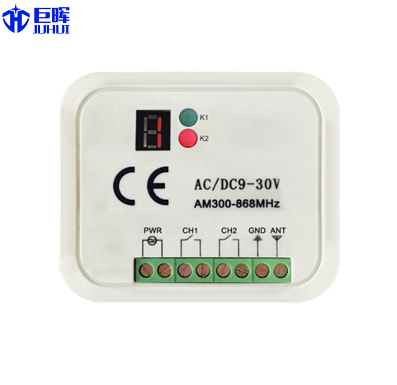 Multi Frequency Multi Brands 300-869MHz Receiver for Garage Door