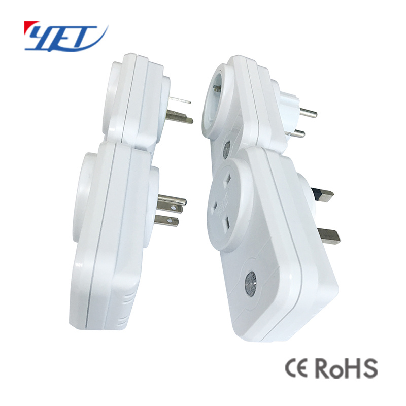 WiFi Smart Plug Mini Wireless Plug Outlet Remote Voice Control Intelligent Socket with Timing Function Home
