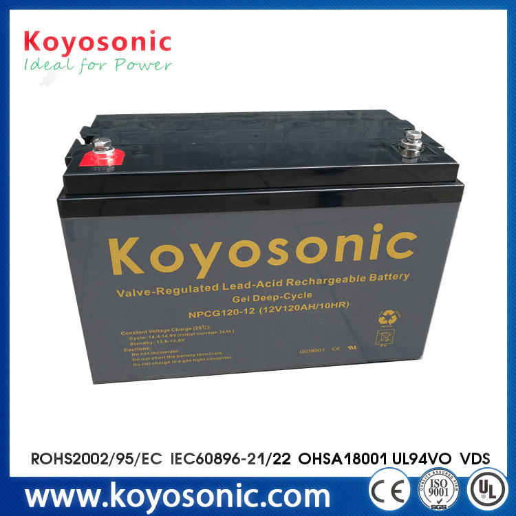 Rechargeable Gel Battery 12V 200ah Deep Cycle Solar Battery