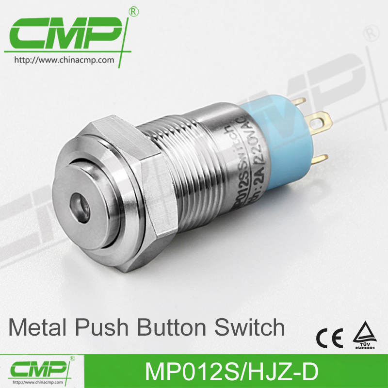 CMP 12mm Waterproof Push Button Switch