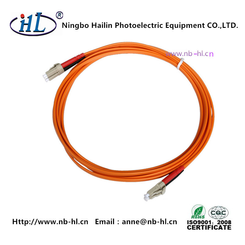 Duplex LC/mm Om2 Fiber Optic Patch Cord