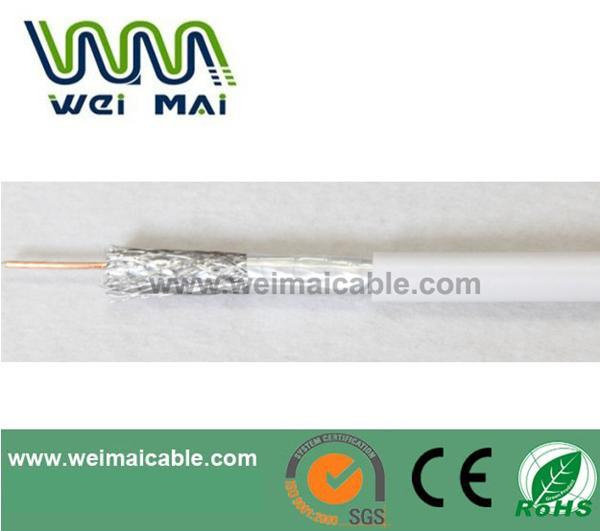 Coaxial Cable Rg 6u Green PVC