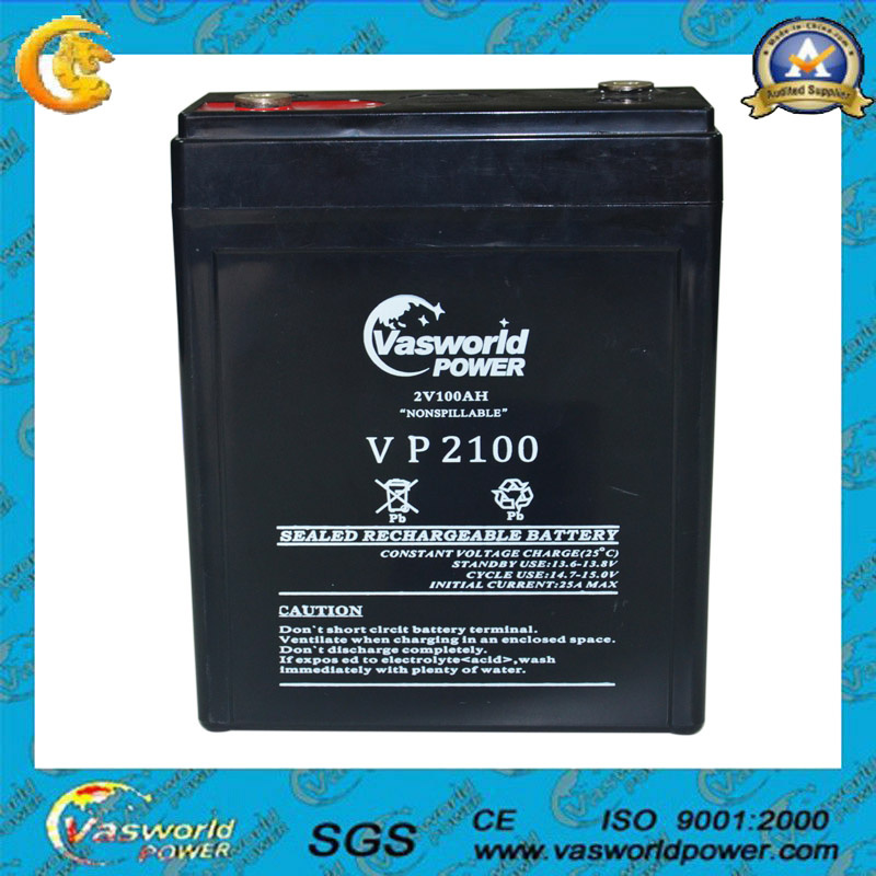 Lead Acid AGM Battery 2 Volt 100ah for Solar System