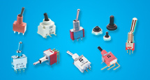 SGS Sub-Miniature Button Midium-Size Bolt Toggle Switch