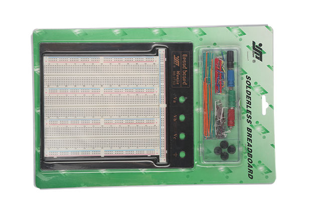 Solderless Breadboard with Solid Jump Wire (BB-3T5D+J)