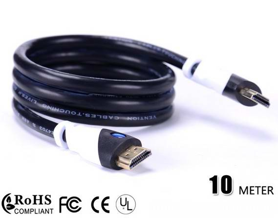 Awm20276 10m HDMI Cable 1.4V Support 3D Ethernet 1440p