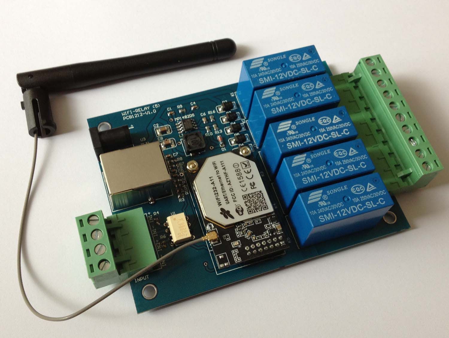 WiFi Remote Controller (5 channel remote control board)